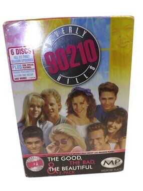 Beverly Hills 90210 Melrose Place Complete First Season DVD's New Sealed 2-Pack